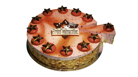 Himbeerquark Torte