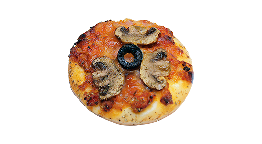 Kleine Pizza Champignon